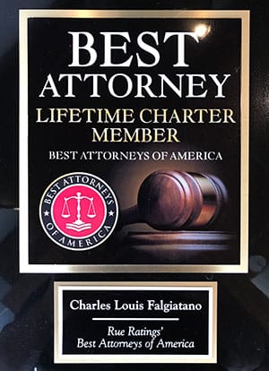 Charles Falgiatano Best Attorney Award